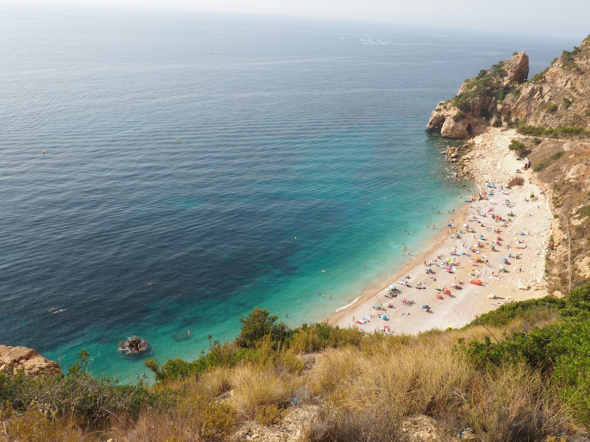 Calas de Alicante Cala del Moraig, del Llebeig y dels Testos
