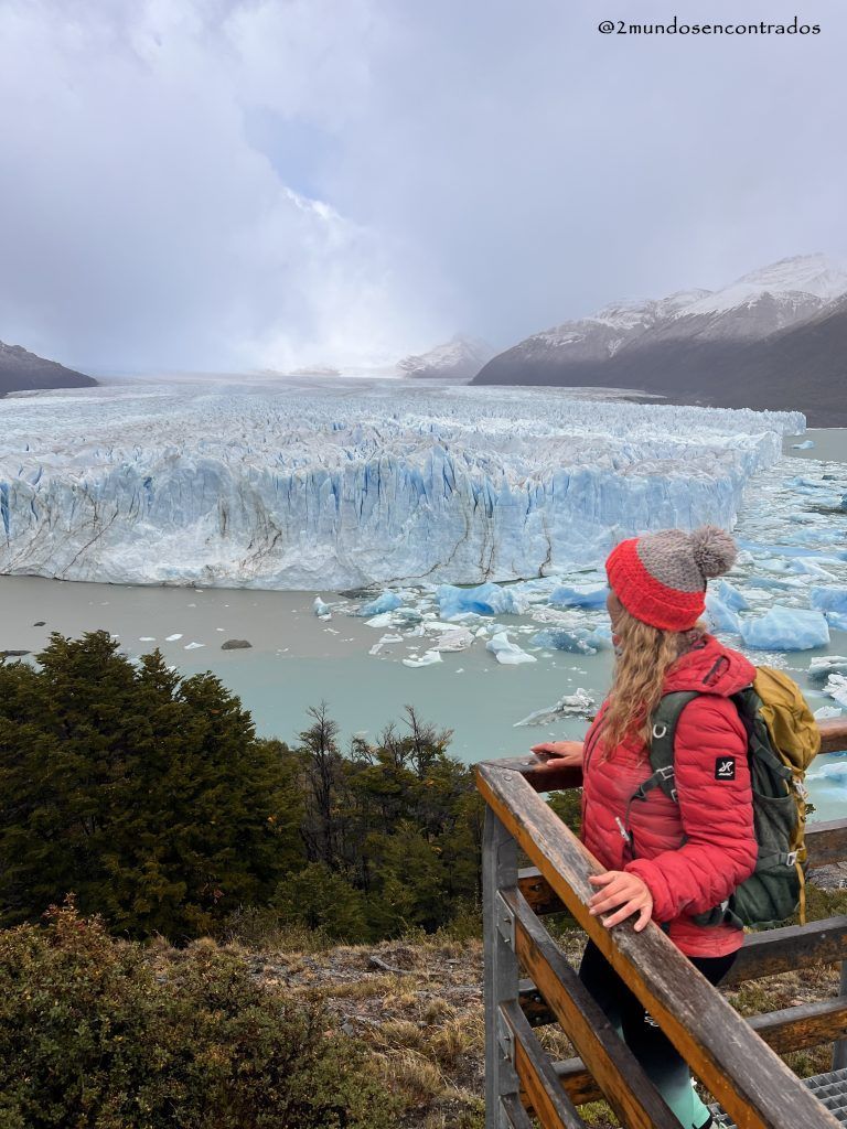 Glaciar Perito Moreno, Itinerario por Patagonia
