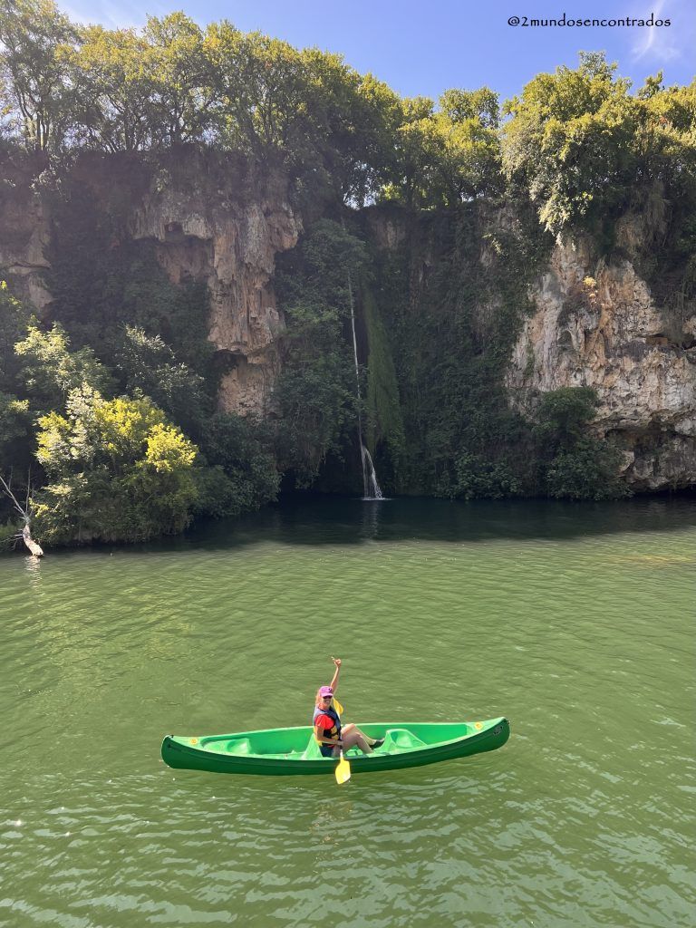 Kayak en el río Tarn, Itinerario por Aveyron