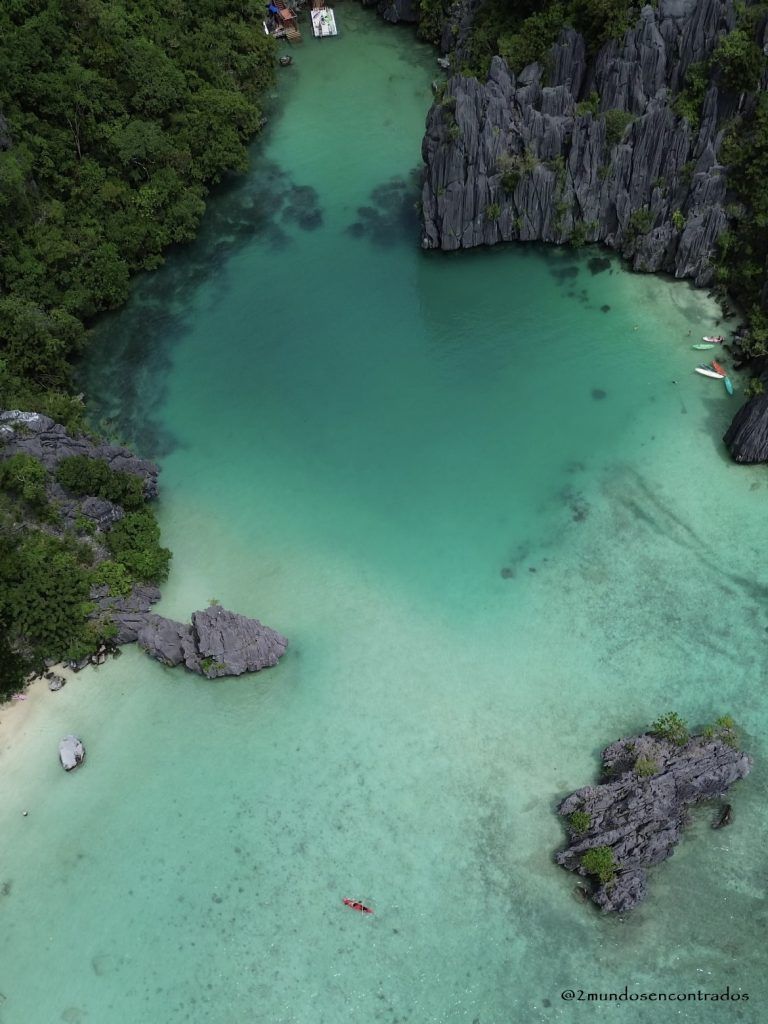 Cadlao Lagoon, Ruta de viaje a Filipinas