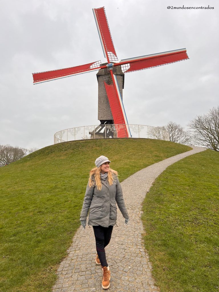 La región de Flandes está llena de tradicionales molinos de viento