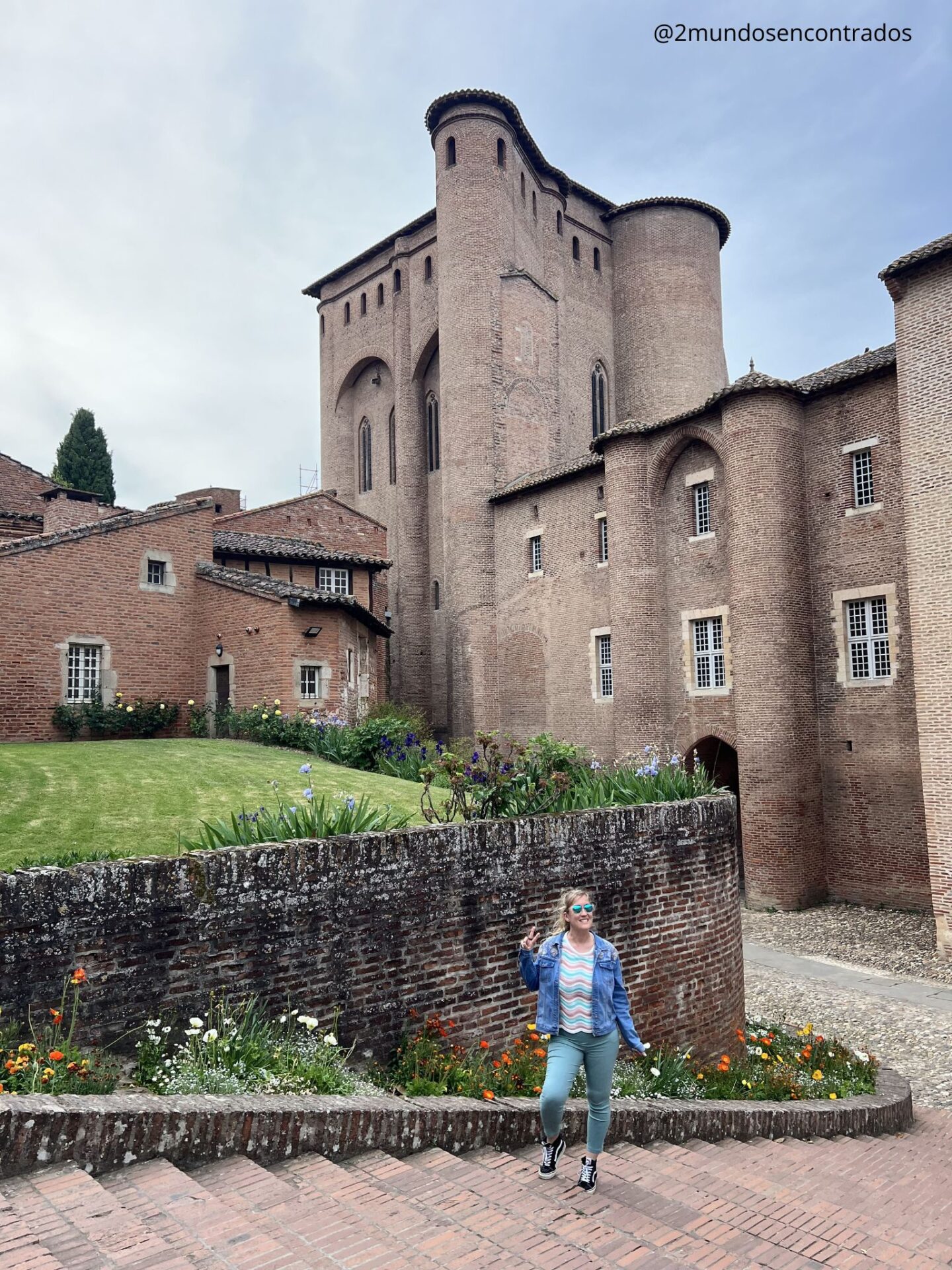 Entrando al Museo Toulouse-Lautrec en Albi