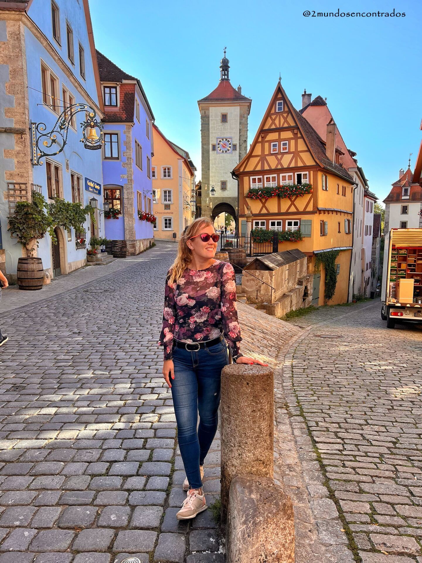 Rothenburg ob der Tauber, Ruta romántica de Alemania