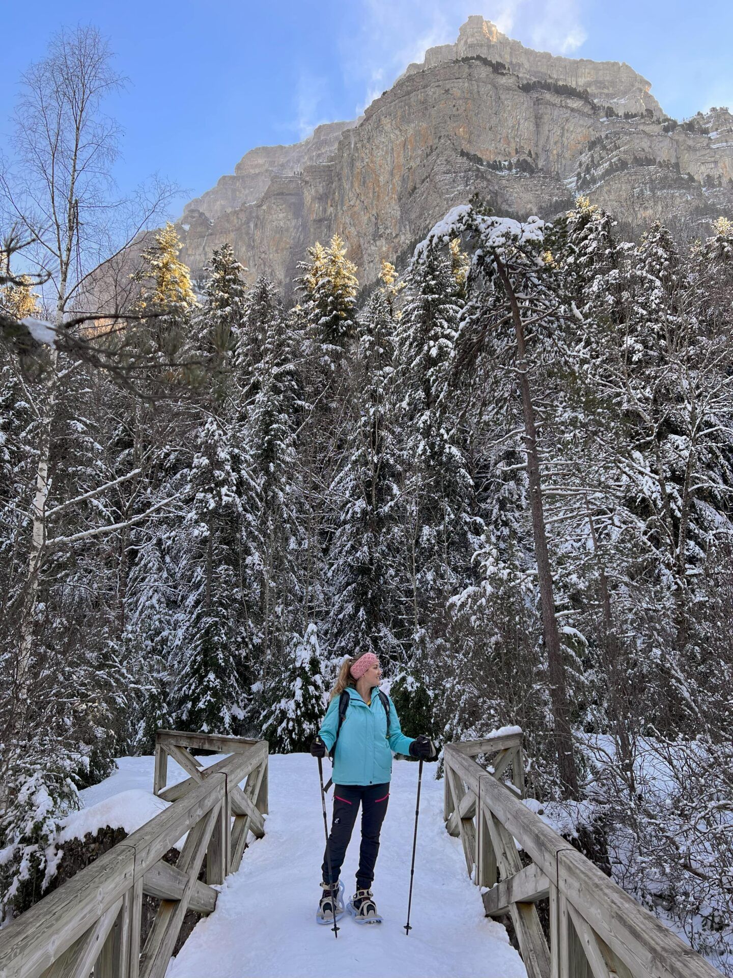Parque Nacional de Ordesa- Valle de Ordesa en invierno