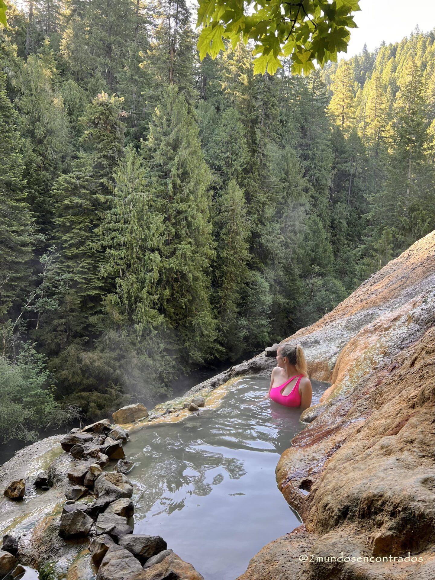 Umpqua Hot Springs, Ruta por Oregon y Washington