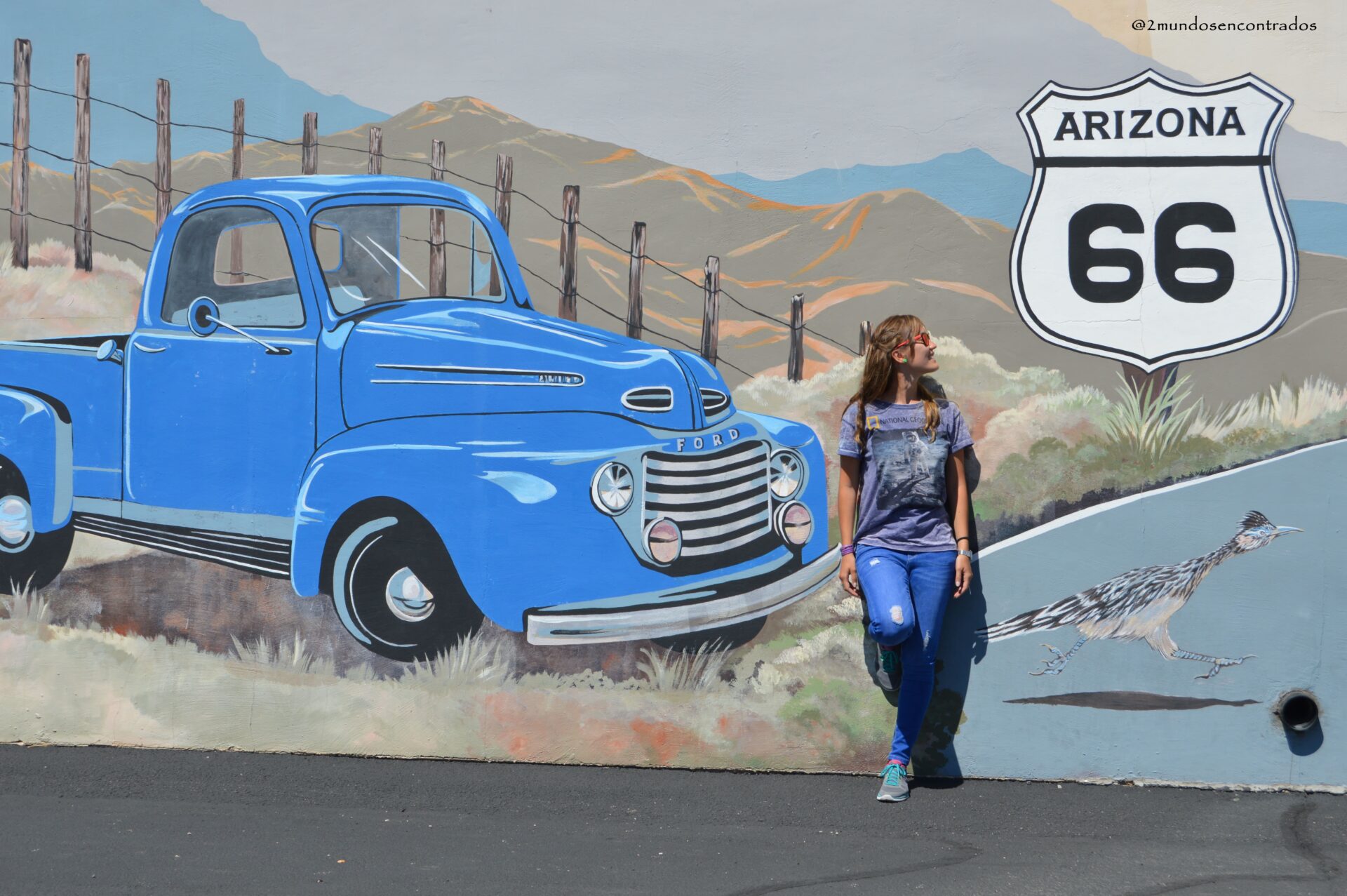 Señal de “Bienvenidos a Arizona” en Costa Oeste