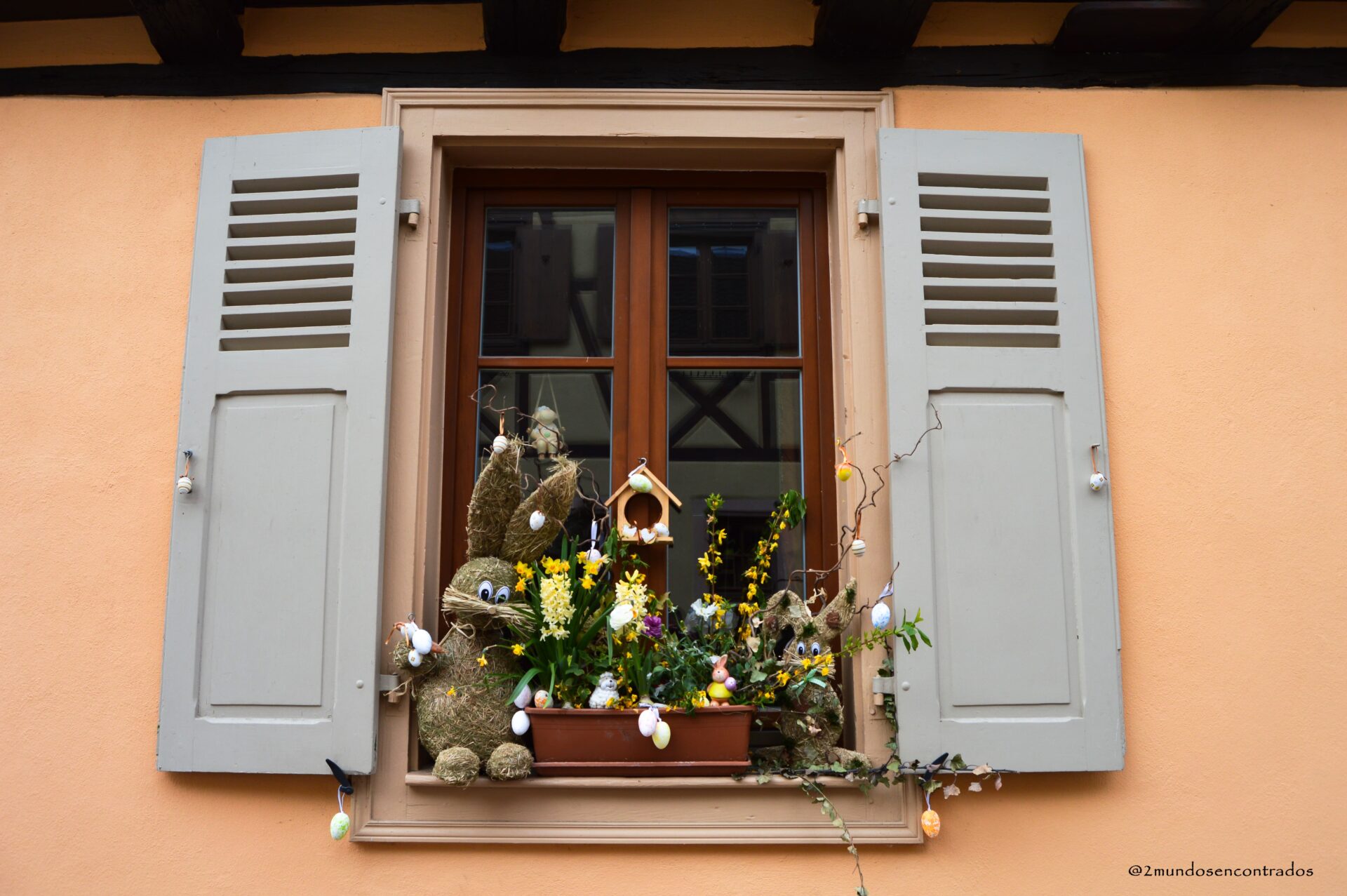Decoración Pascua en Alsacia