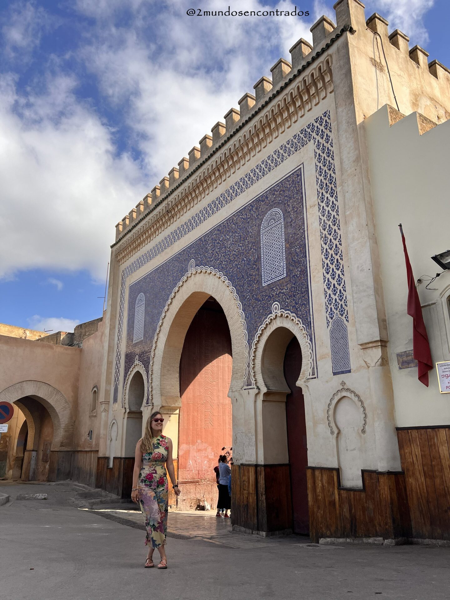 puerta de Bab Bou Jeloud, Fez