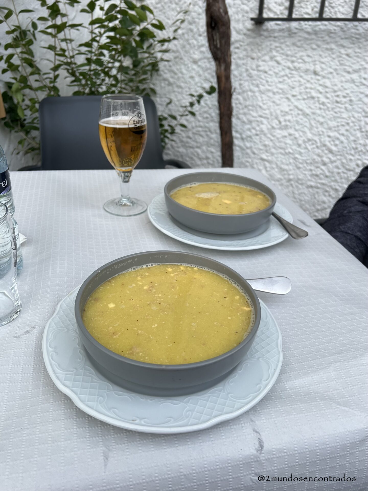 Sopa de almendras Pampaneira