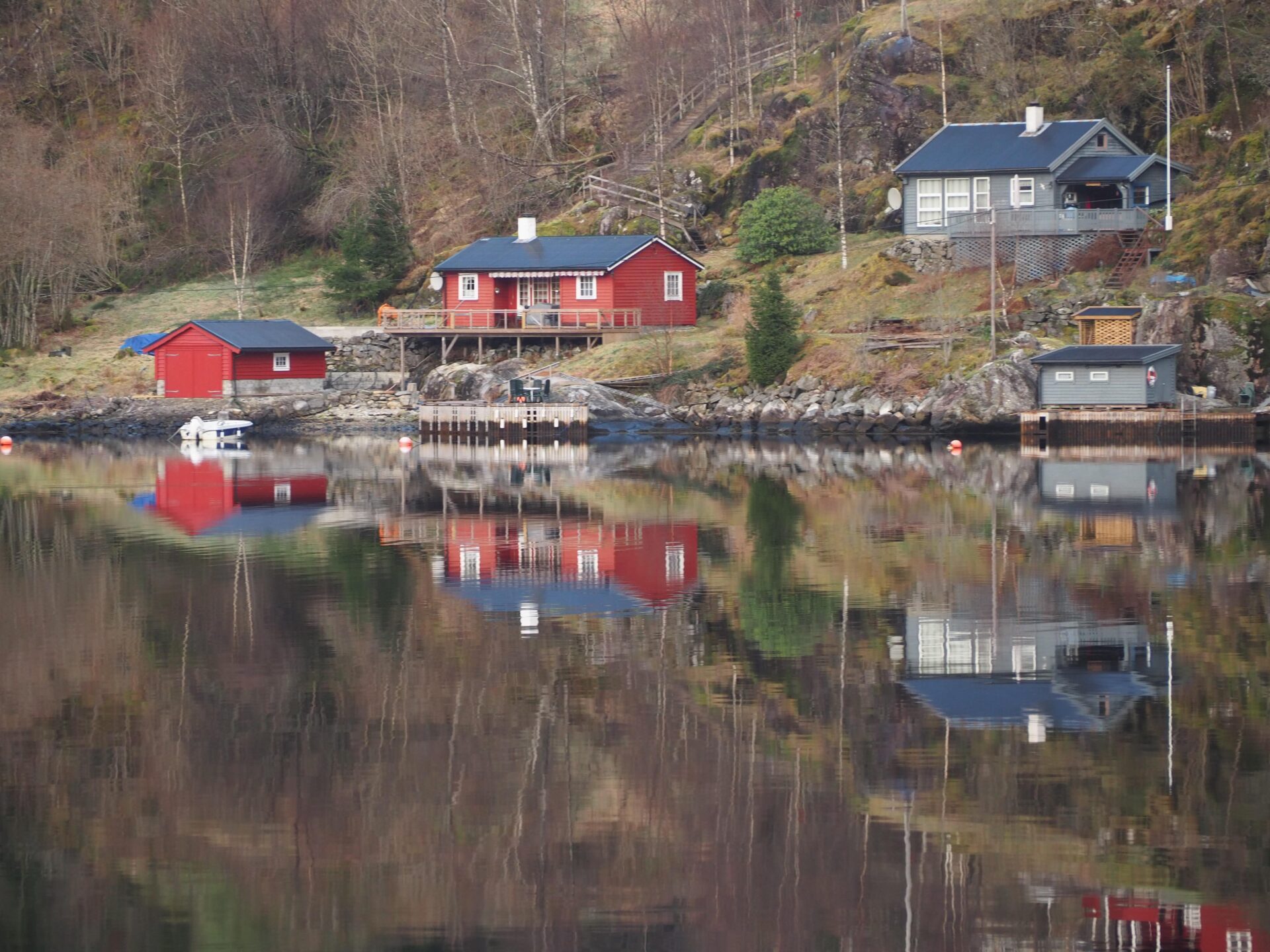 Paisajes noruegos desde Bergen