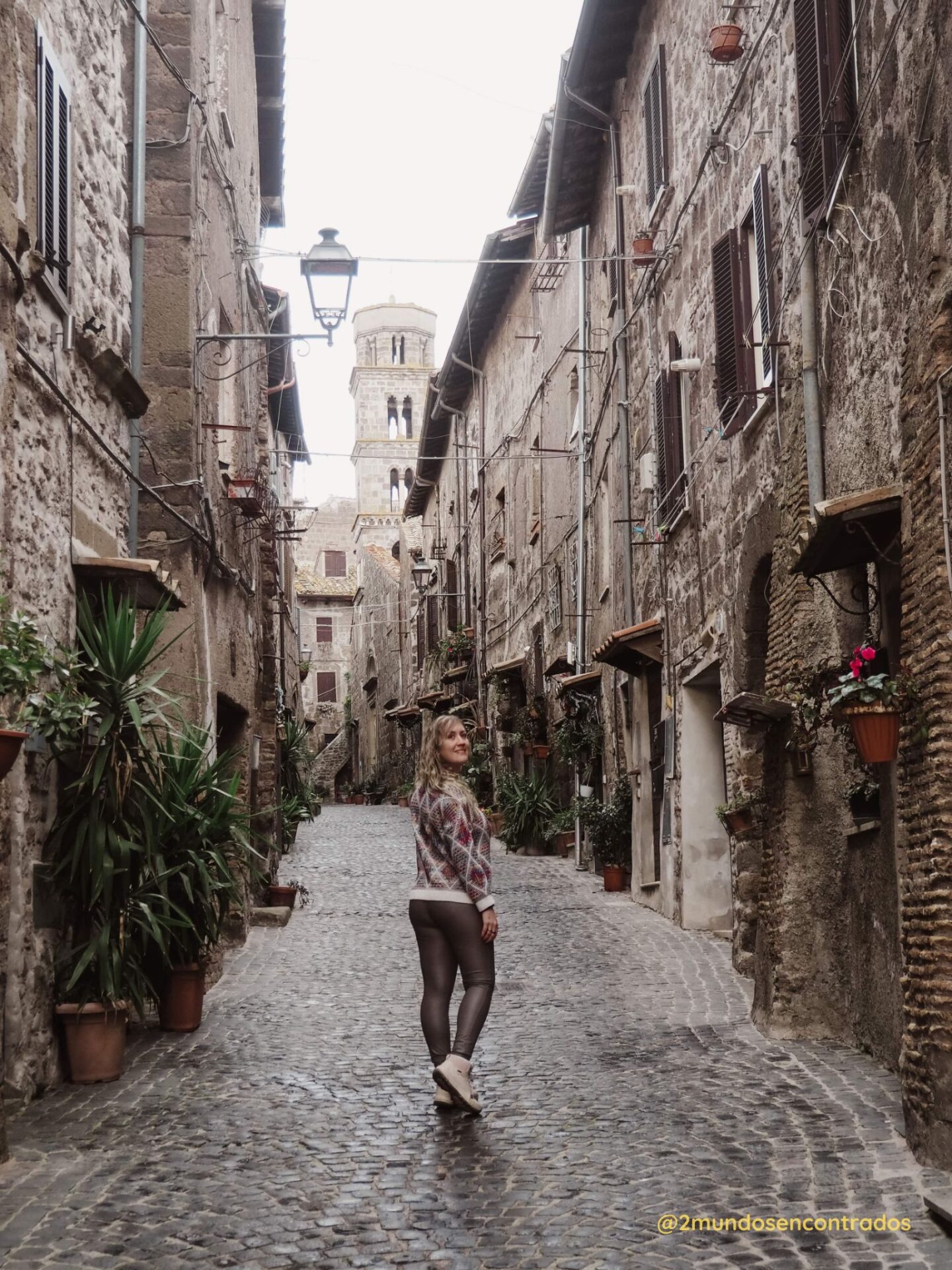 Rincón con encanto de Ronciglione, ideal para pasear por sus calles y disfrutar de la arquitectura típica.
