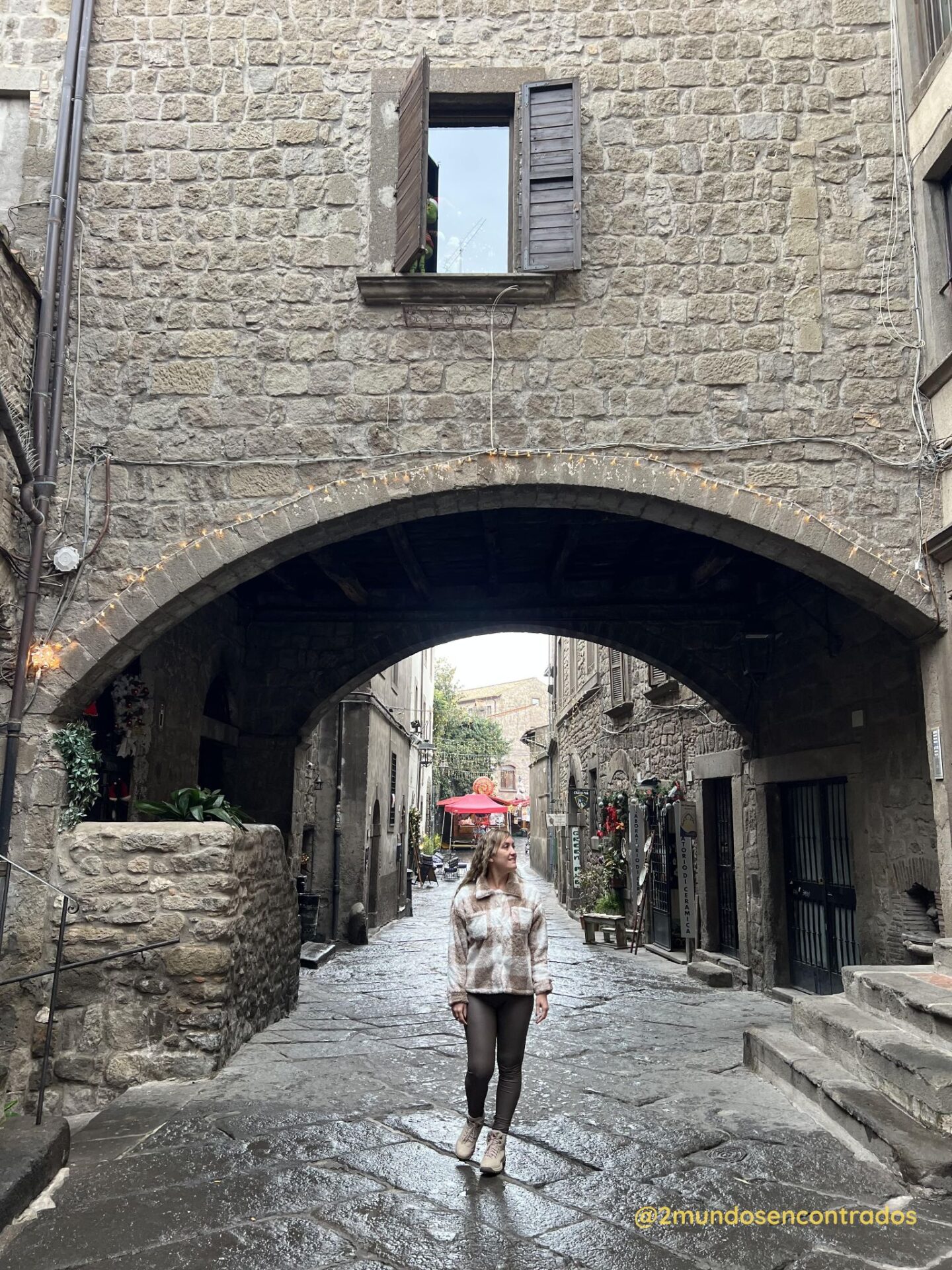 Caminando por la ciudad de Viterbo