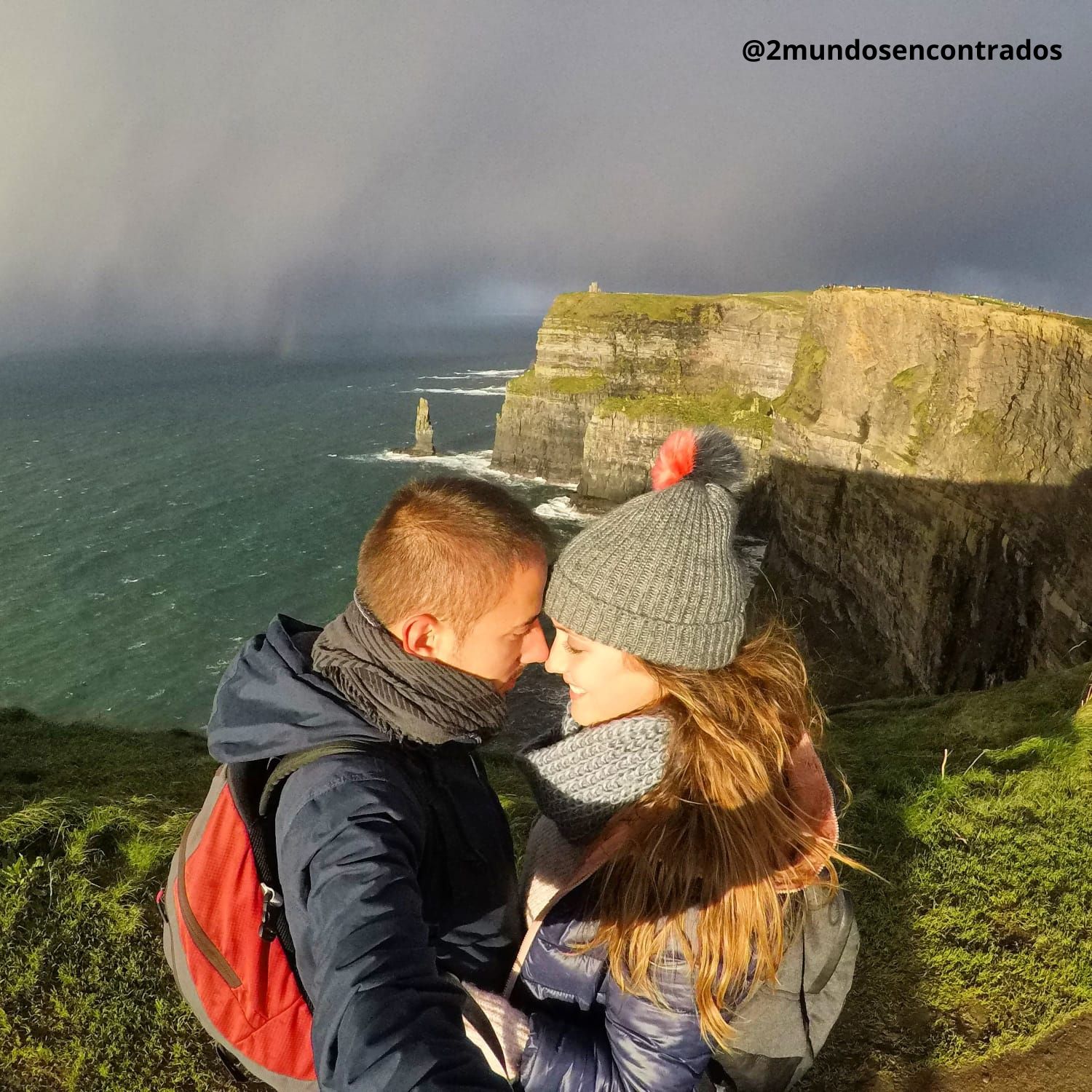 Impresionantes acantilados sobre el Atlántico irlandés