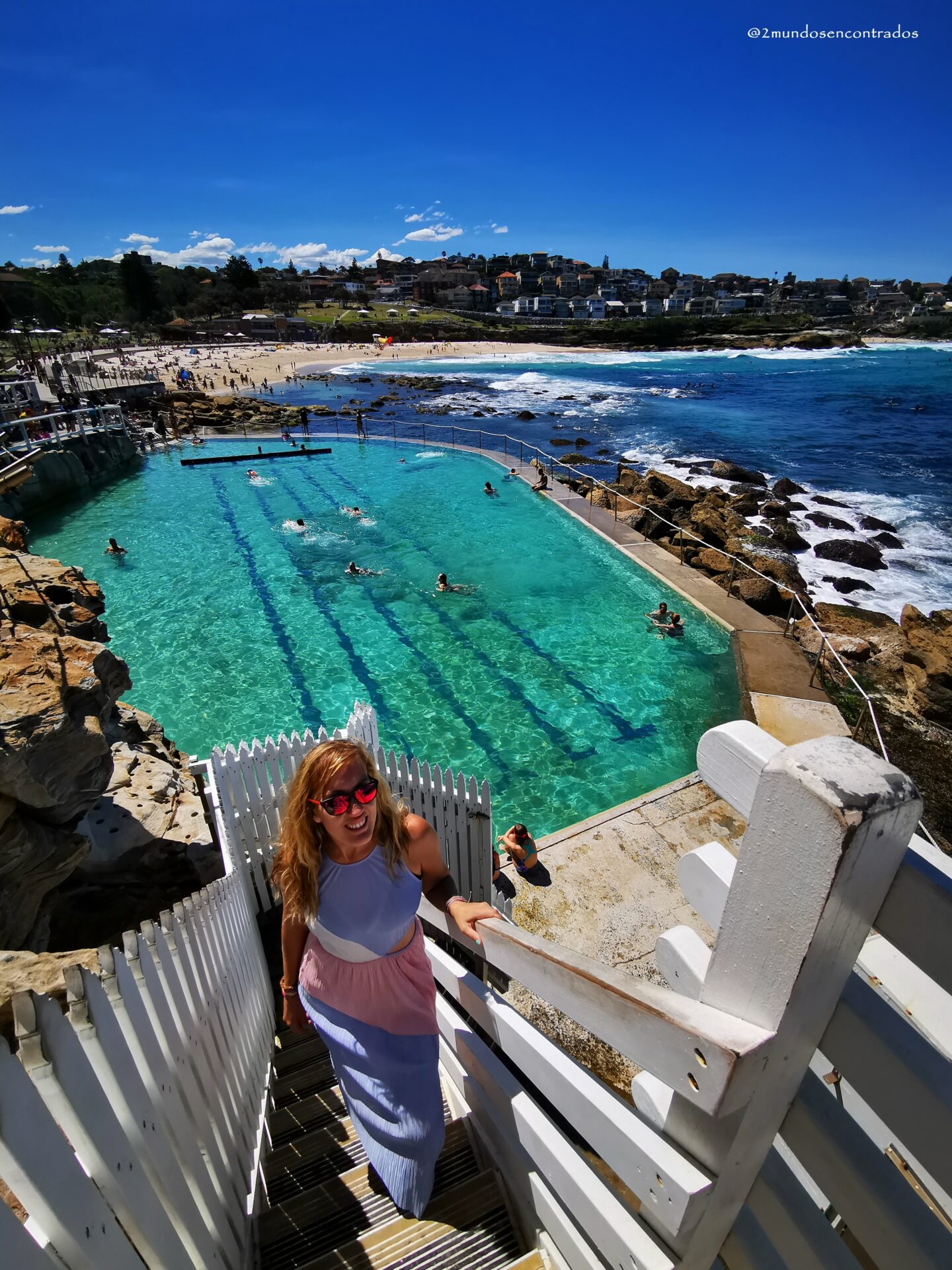 Piscinas Bondi Icebergs junto al mar, experiencia única