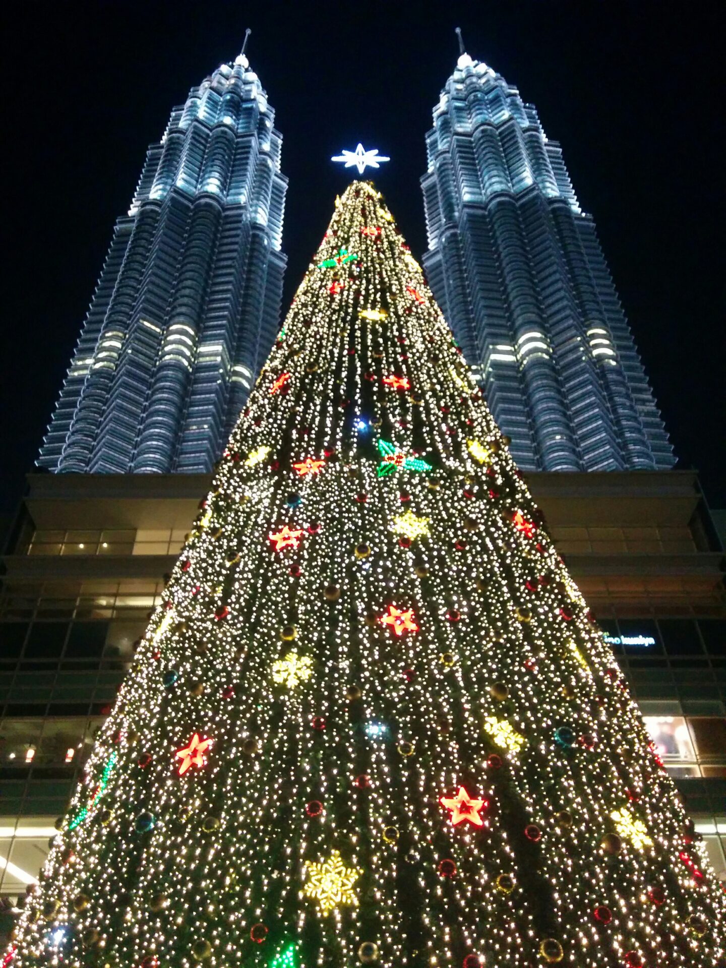 árbol de Navidad en Kuala Lumpur