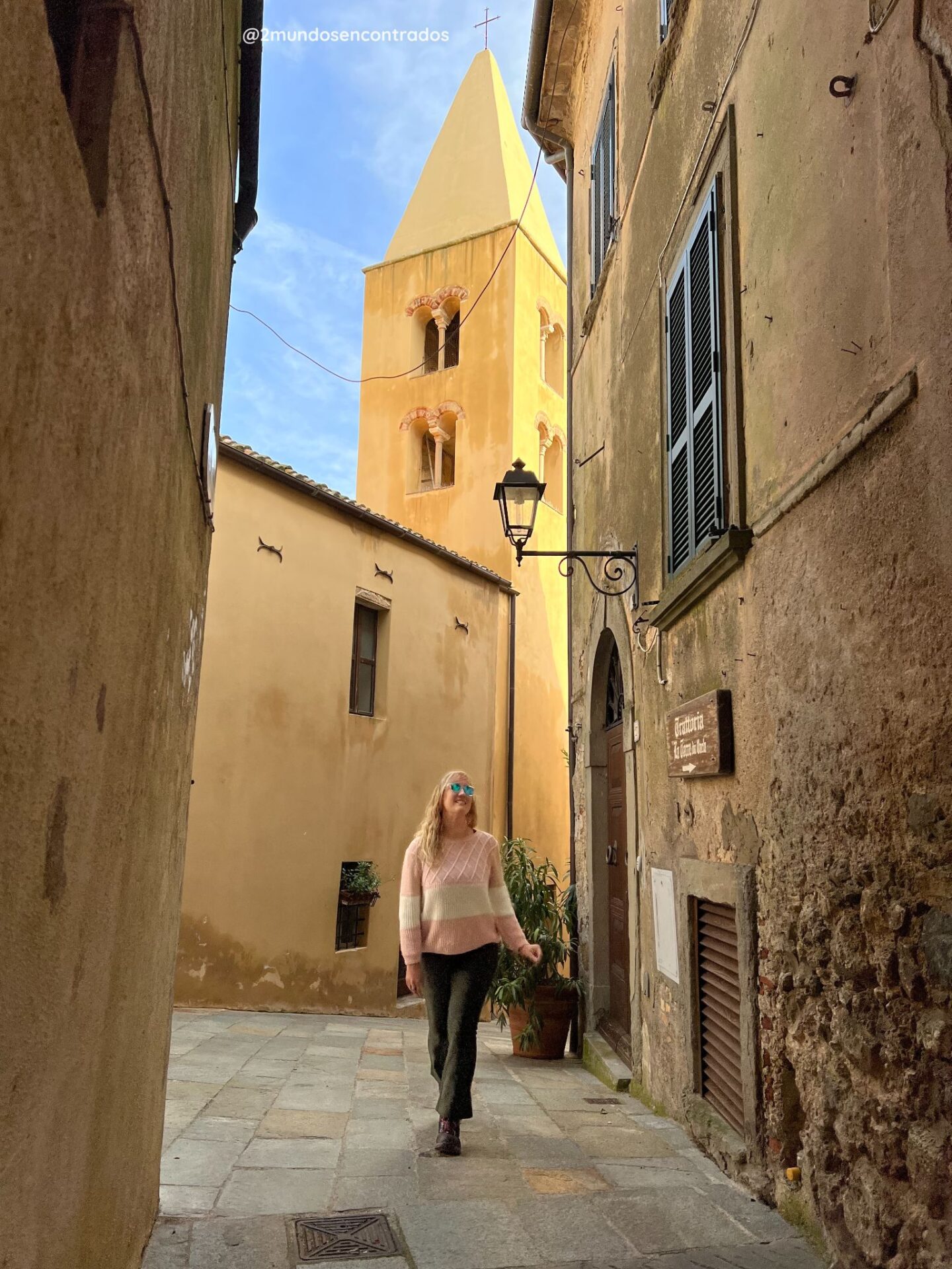 Arquitectura medieval y murallas de la Toscana, vistas en el itinerario por la Toscana en 9 días