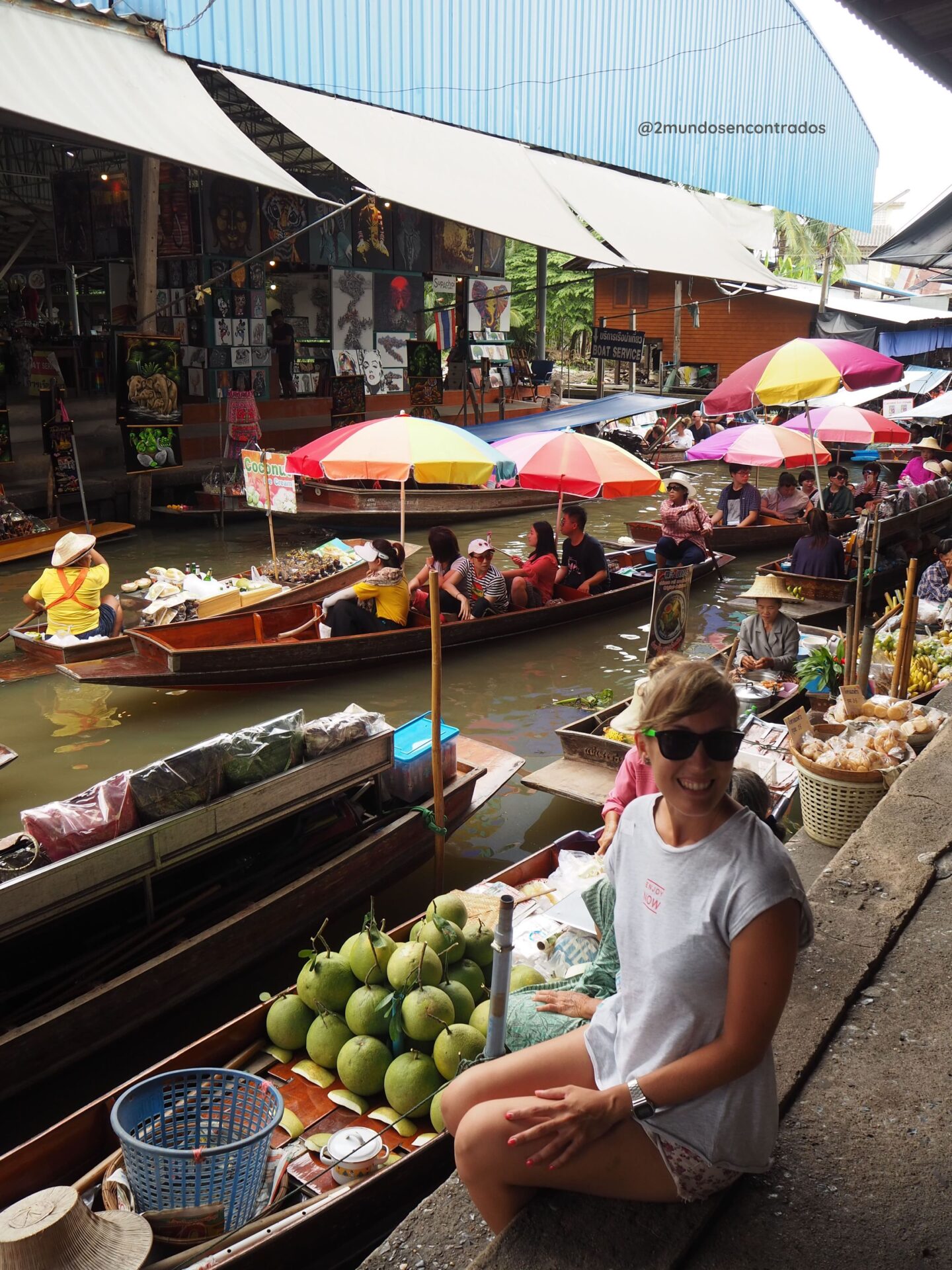 Damnoen Saduak Floating Market, Ruta por Tailandia en 16 días