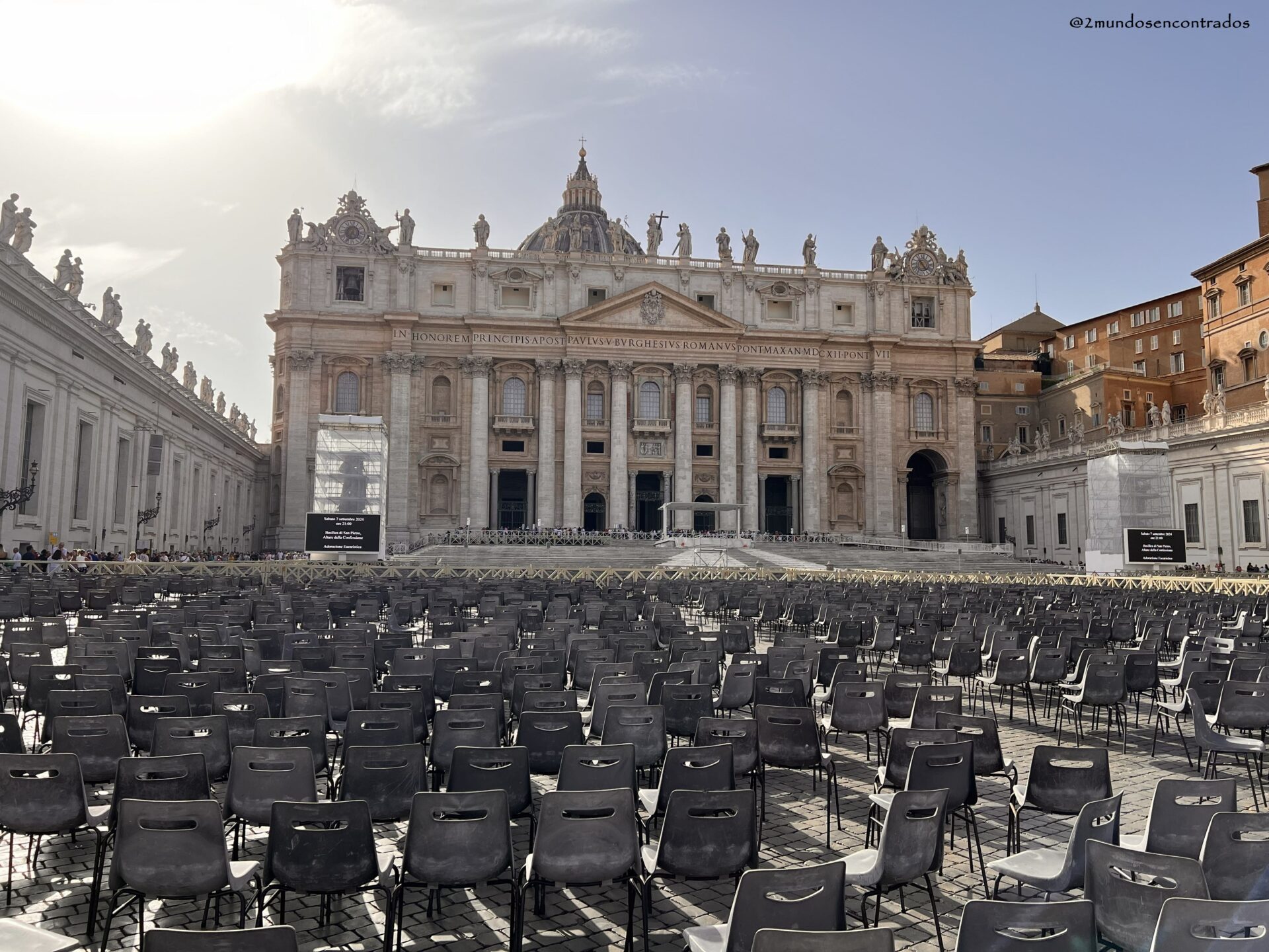 Qué ver en Roma en 4 días: Plaza de San Pedro en el Vaticano