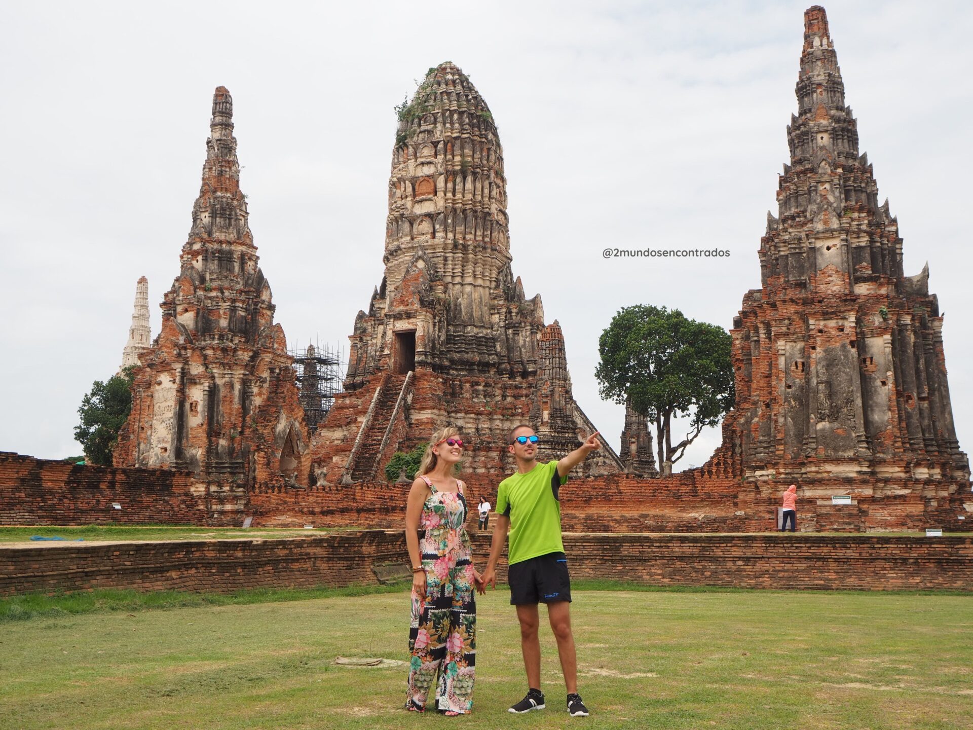 Antiguas ruinas de Ayutthaya