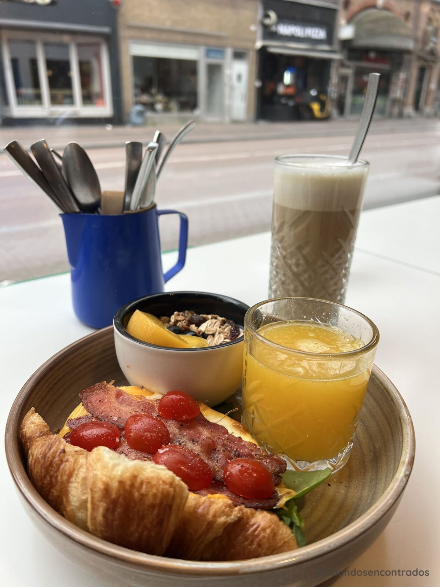 Desayuno en Utrecht