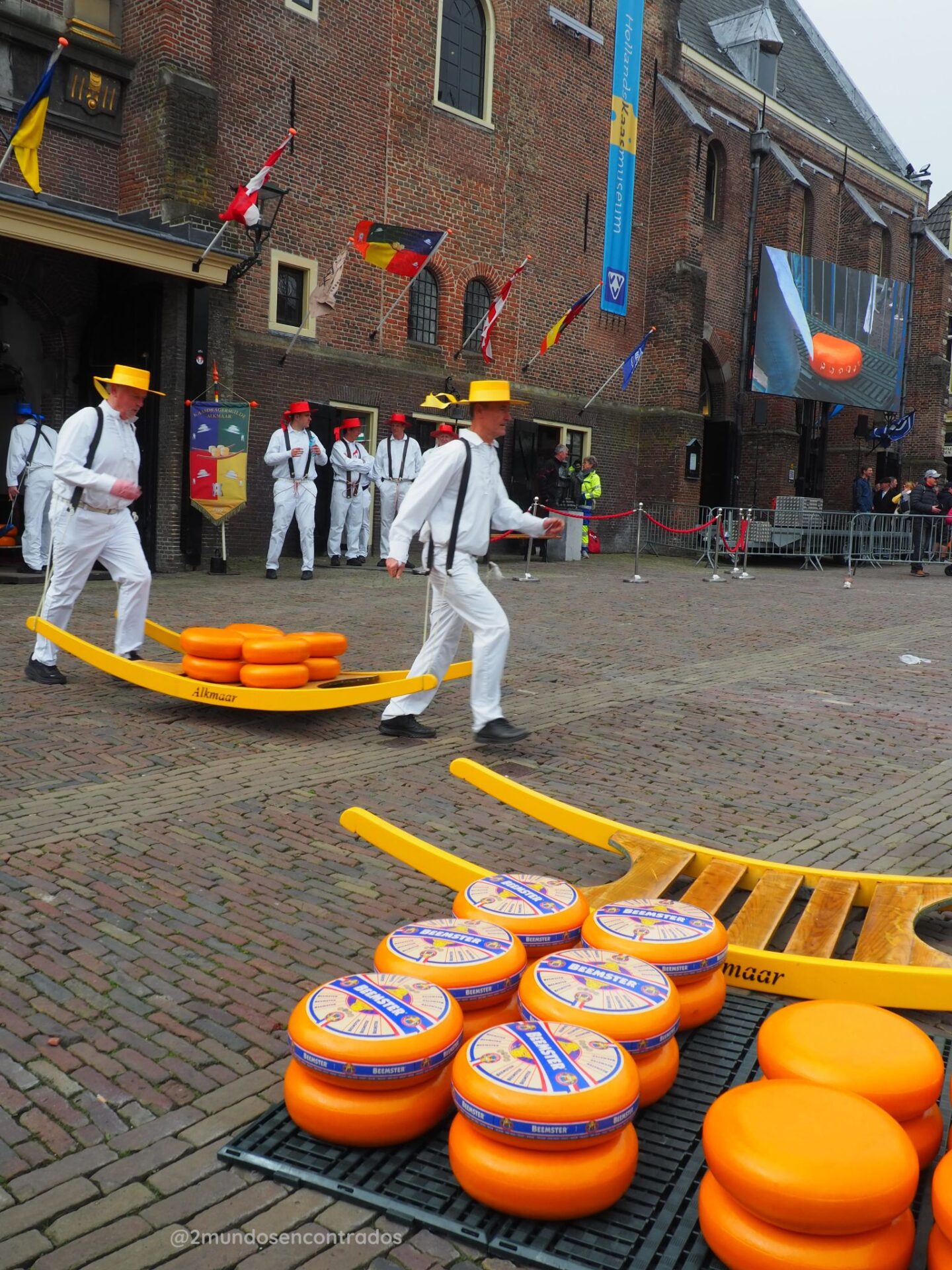 Mercado del queso de Alkmaar, Ruta por Países Bajos en 7 días