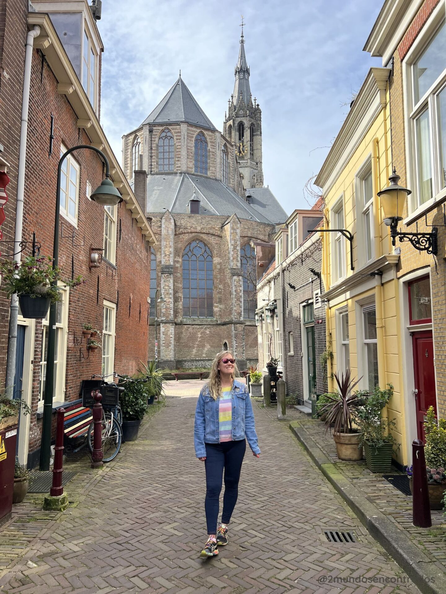 Paseando por Delft, Países Bajos