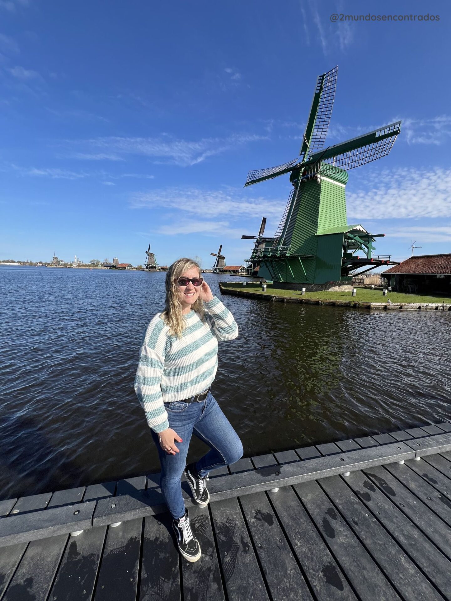 molinos de Zaanse Schans - Ruta por Países Bajos en 7 días