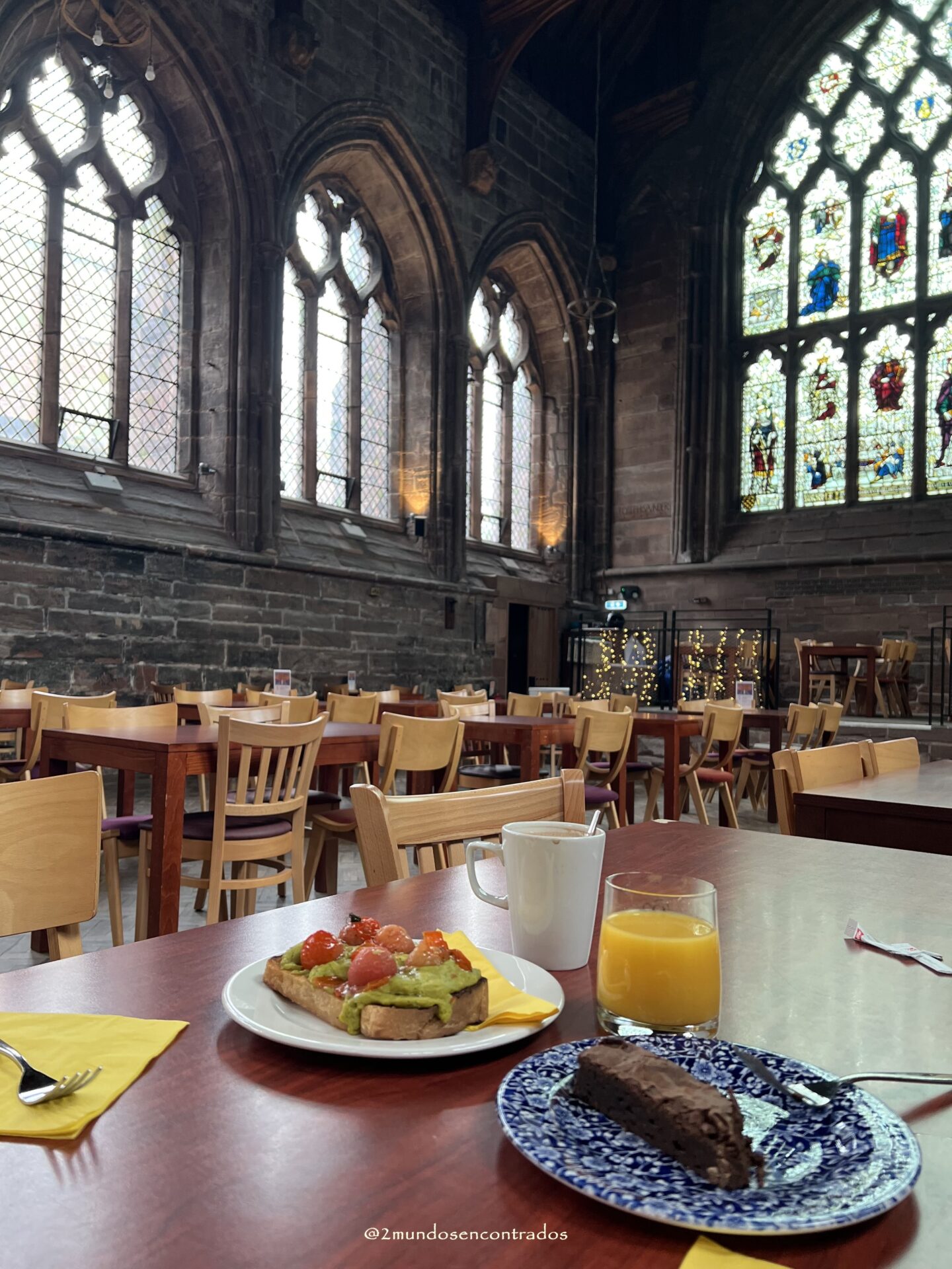 Café 1092 in the Refectory
