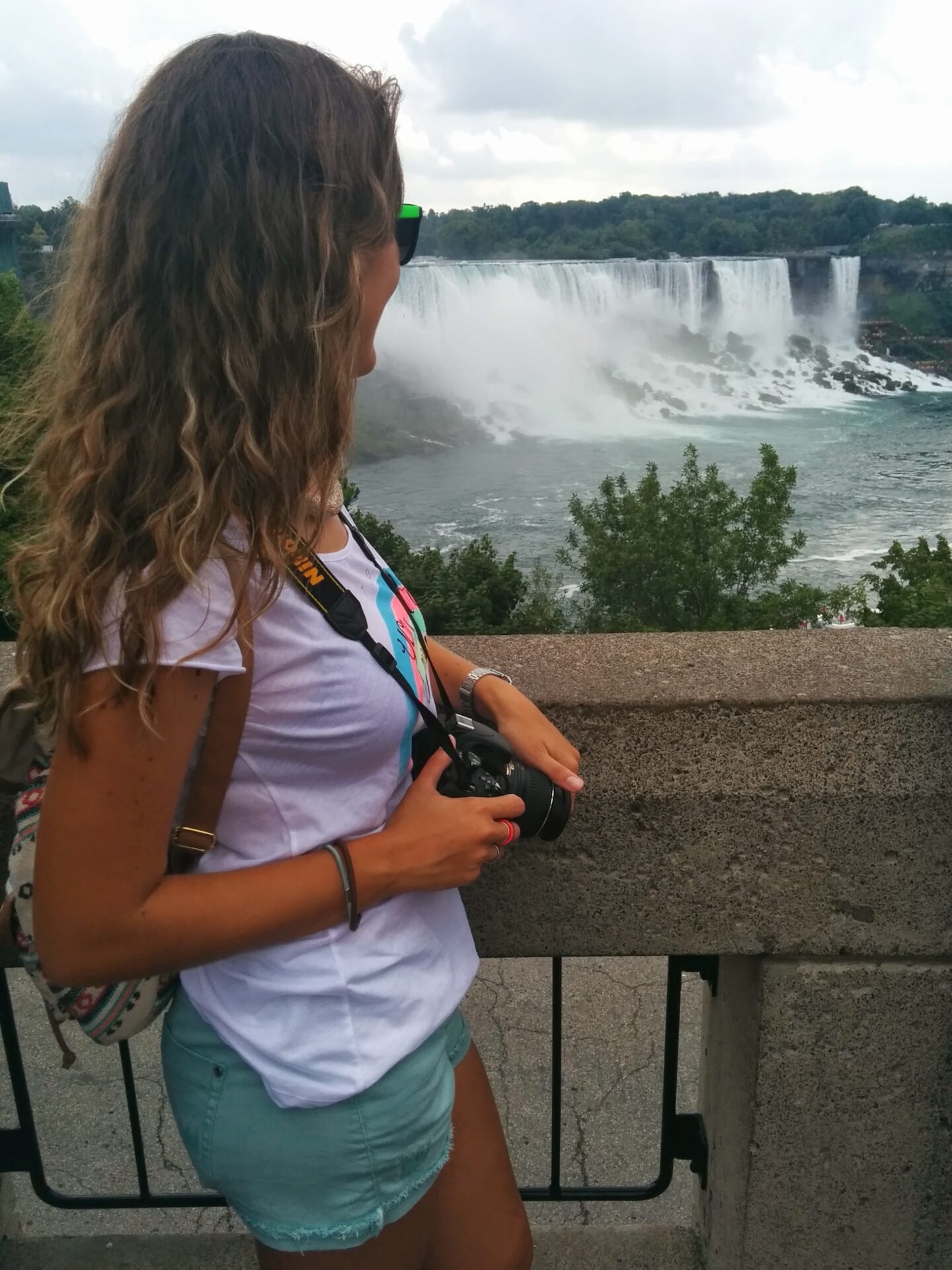 Vistas de las Cataratas del Niágara desde uno de sus miradores. Qué ver en Toronto y las Cataratas del Niágara en 4 días