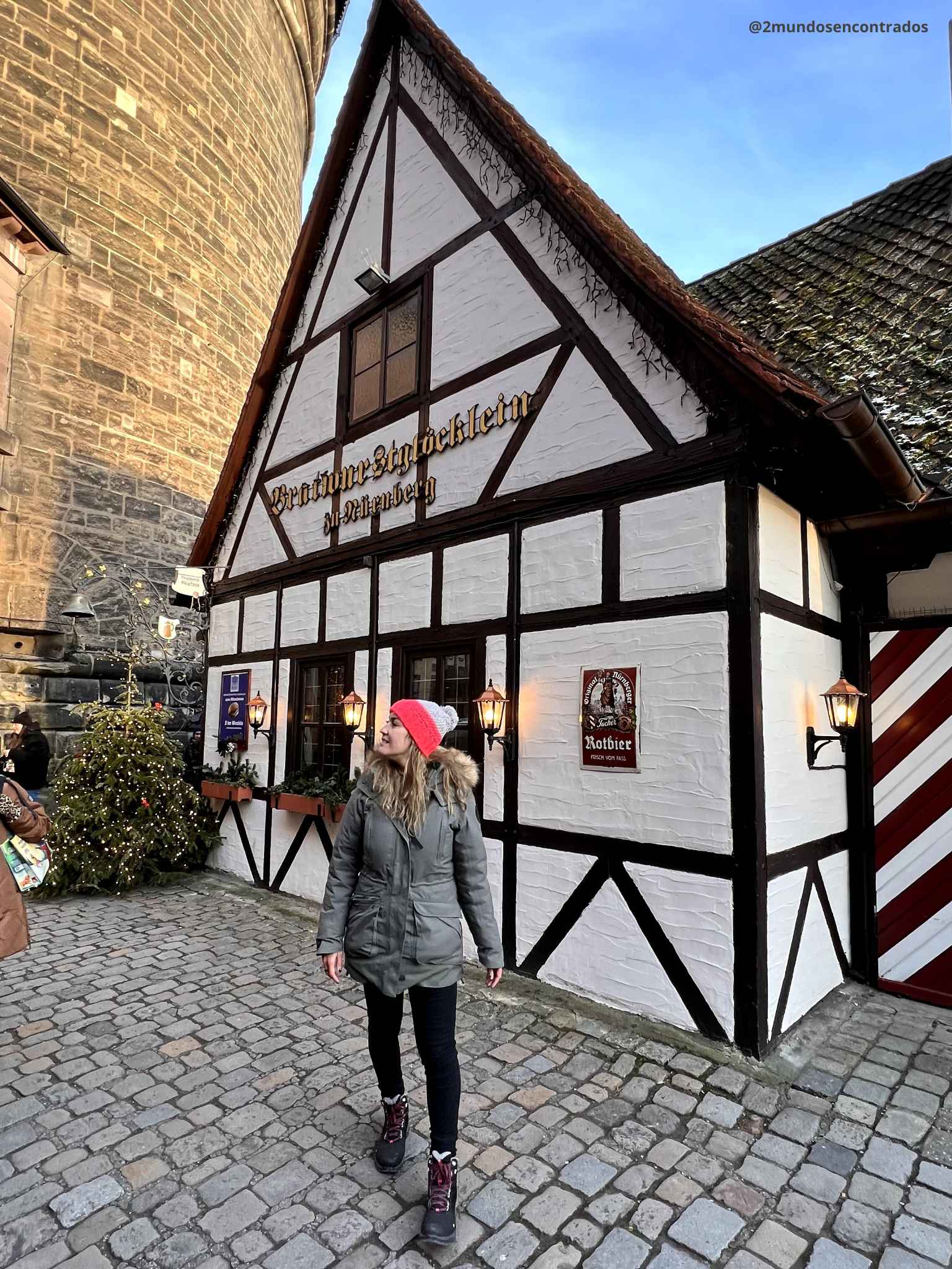 Restaurante Bratwursthäusle, uno de los lugares más tradicionales para comer salchichas en Núremberg.
