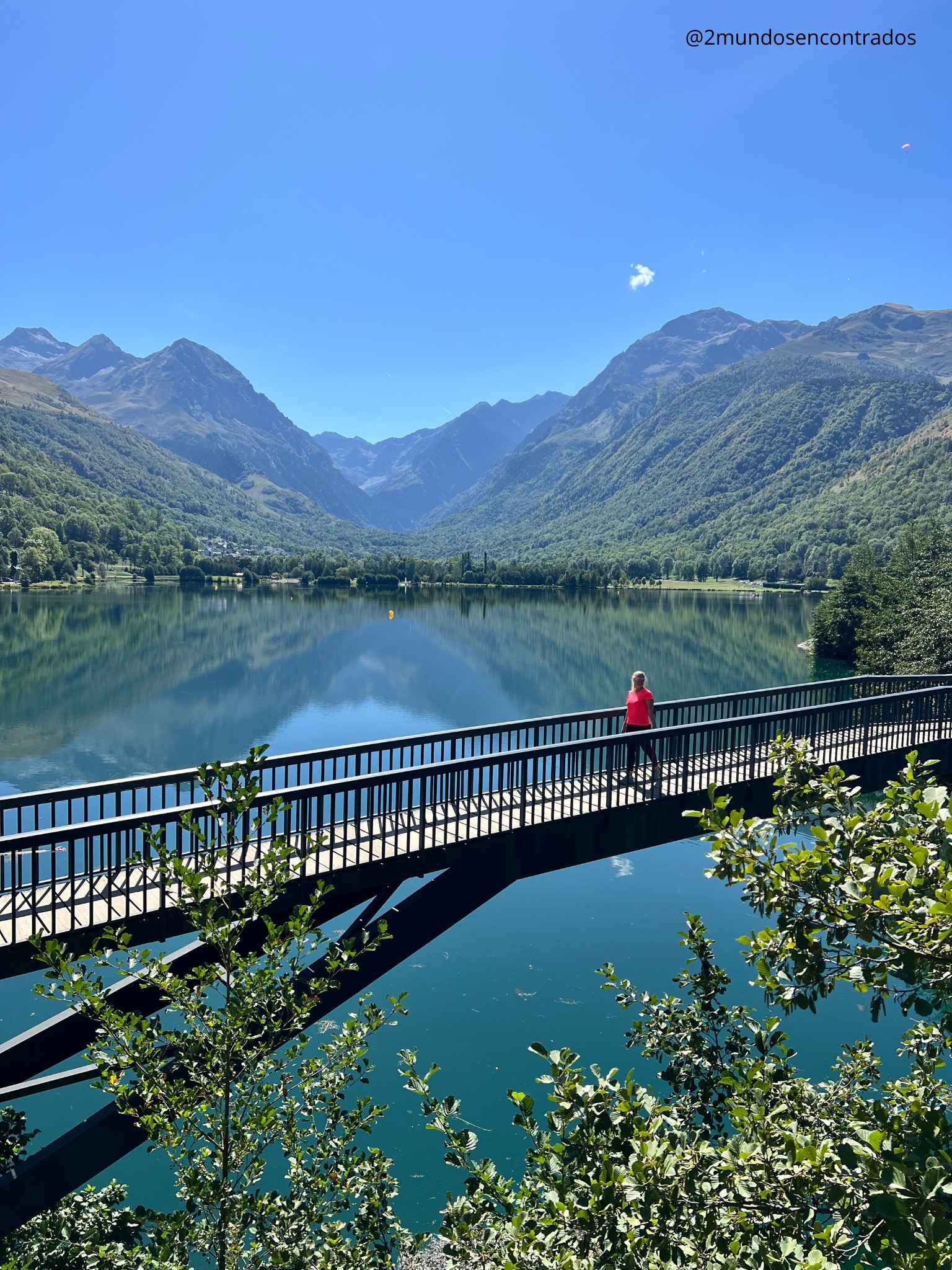 Un día soleado en el Lac de Génos-Loudenvielle