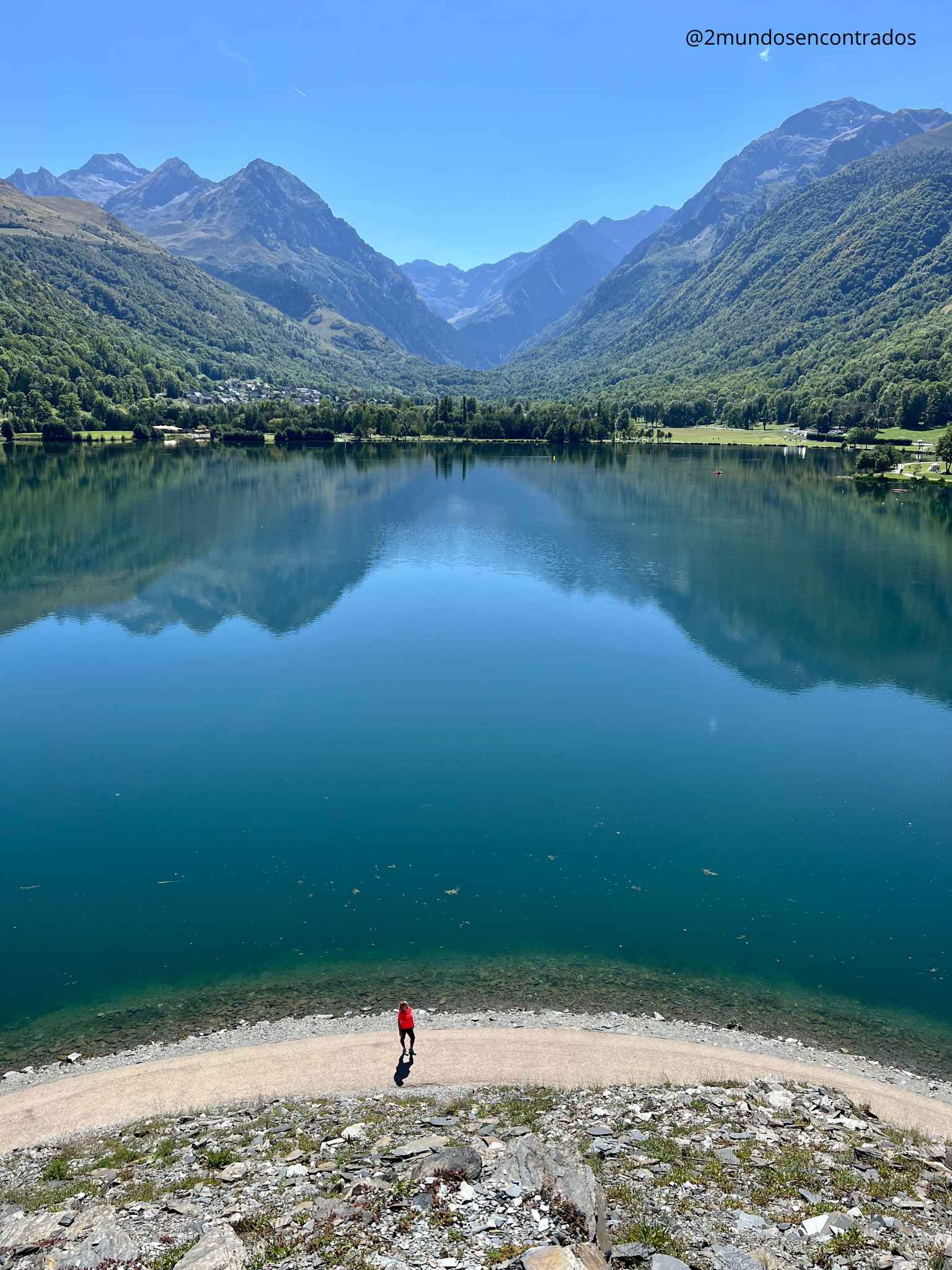 Vistas del Lac de Génos-Loudenvielle